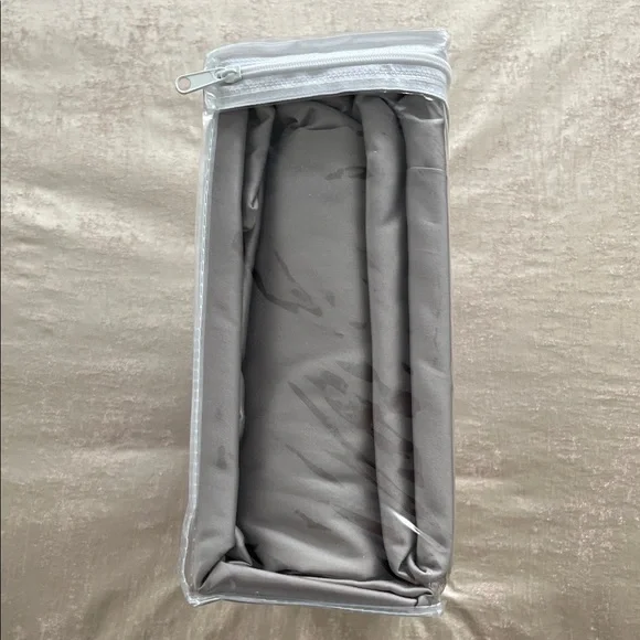 NWT 400 Count Giza Dreams Queen Sheets - Light Gray - Picture 3 of 4